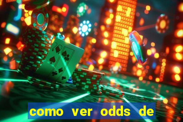 como ver odds de jogos passados