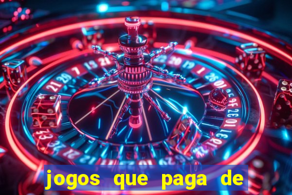 jogos que paga de verdade no pix