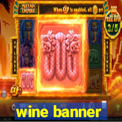 wine banner