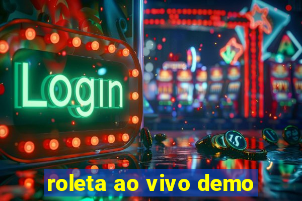 roleta ao vivo demo