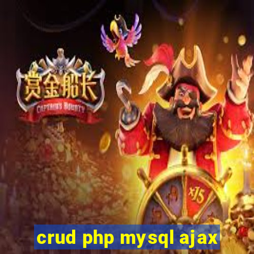 crud php mysql ajax