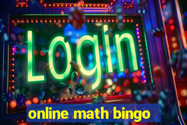 online math bingo