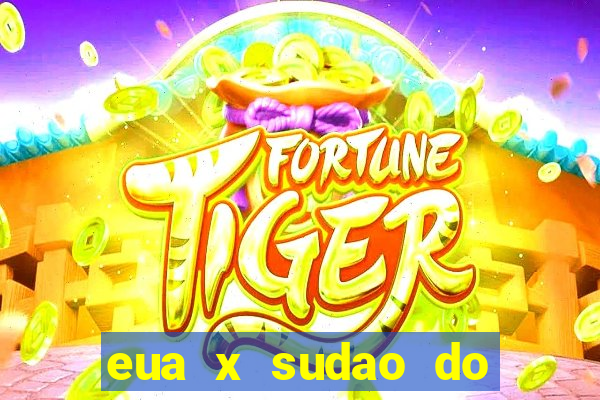 eua x sudao do sul estatisticas