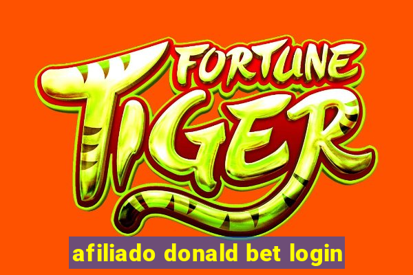 afiliado donald bet login