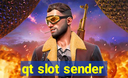 qt slot sender