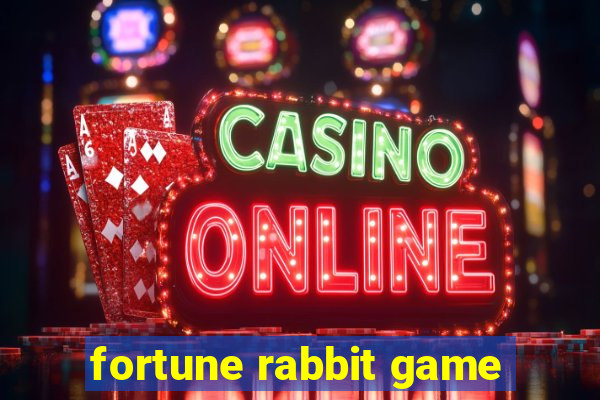 fortune rabbit game