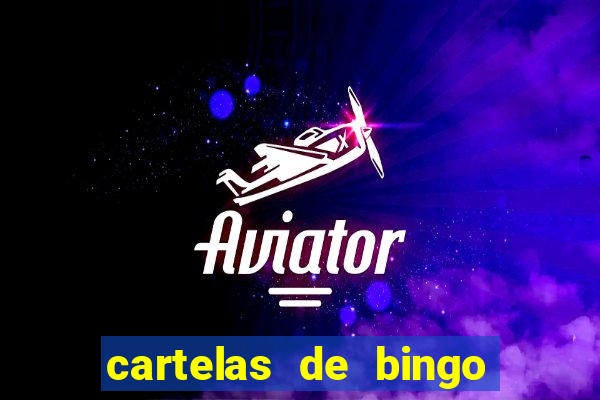 cartelas de bingo para chá de bebê