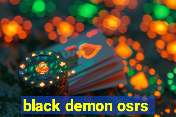 black demon osrs