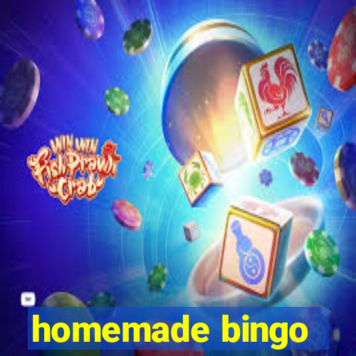 homemade bingo