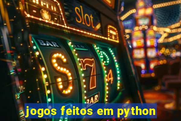 jogos feitos em python