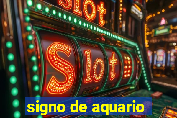 signo de aquario