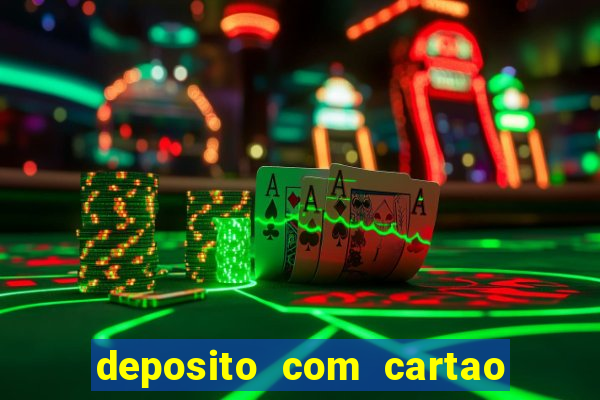 deposito com cartao de debito