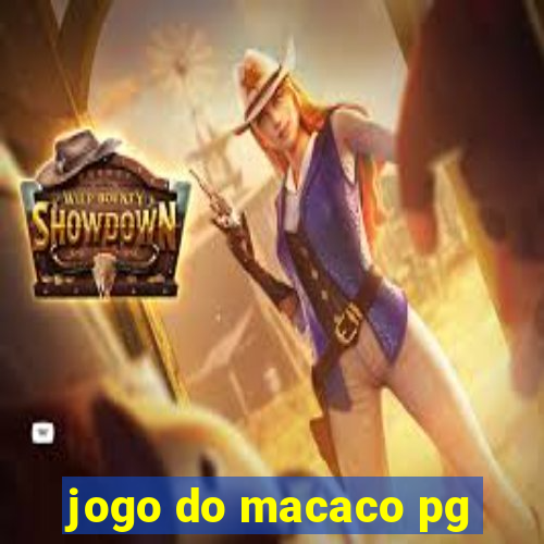 jogo do macaco pg