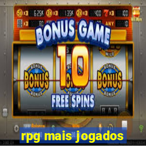 rpg mais jogados