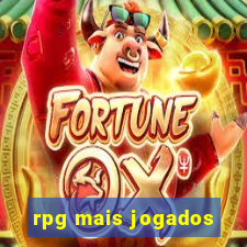 rpg mais jogados