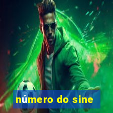 número do sine