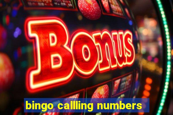 bingo callling numbers