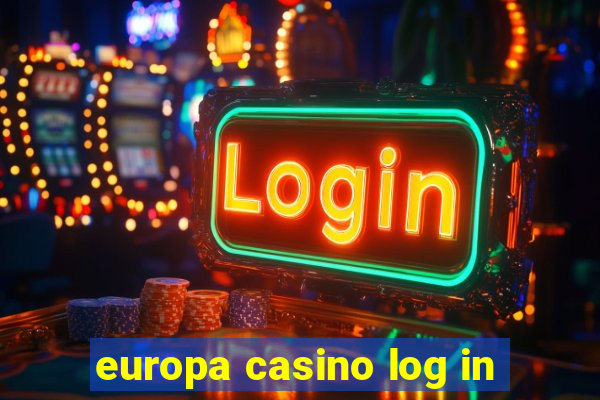 europa casino log in