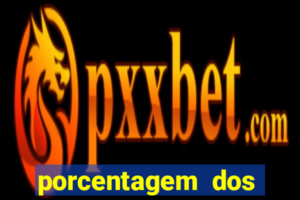 porcentagem dos jogos slots pg