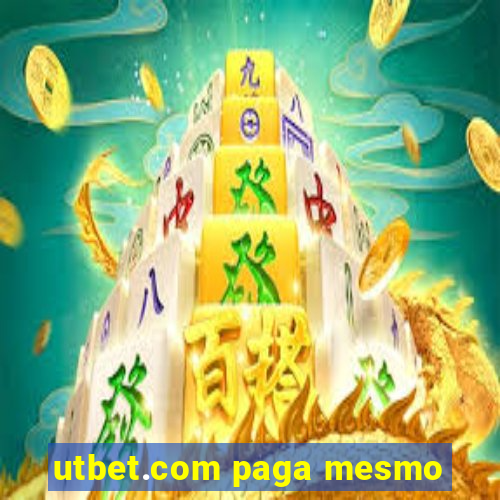 utbet.com paga mesmo