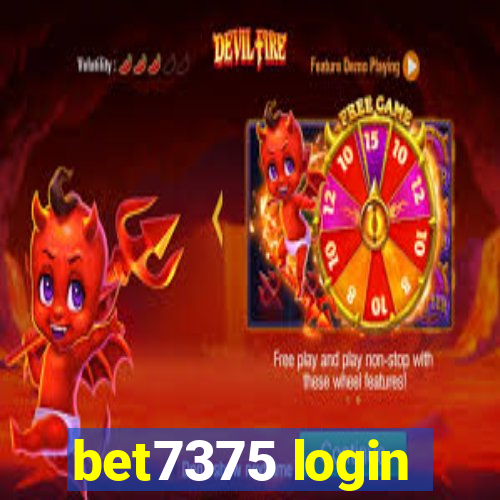 bet7375 login