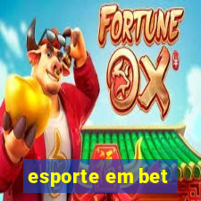 esporte em bet