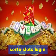 sorte slots login