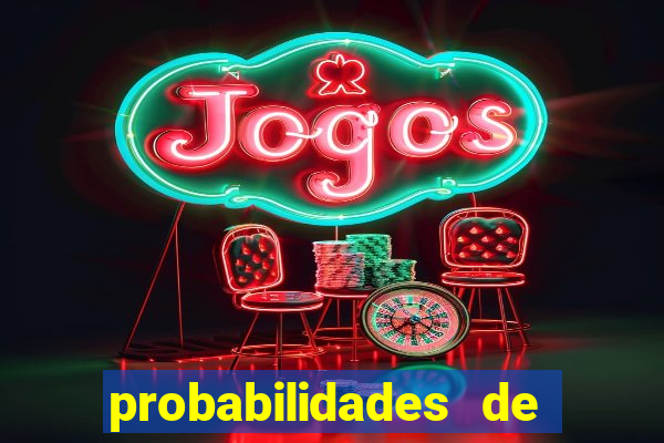 probabilidades de jogos de futebol