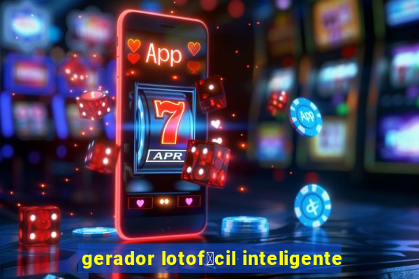 gerador lotof谩cil inteligente