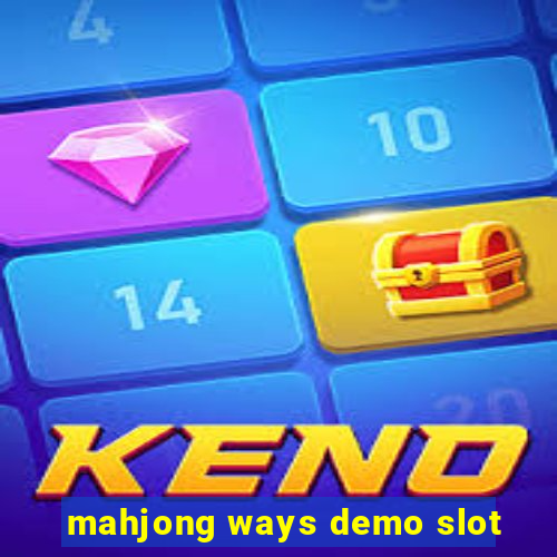 mahjong ways demo slot