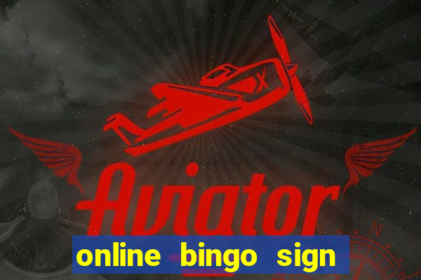 online bingo sign up bonus