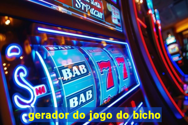 gerador do jogo do bicho