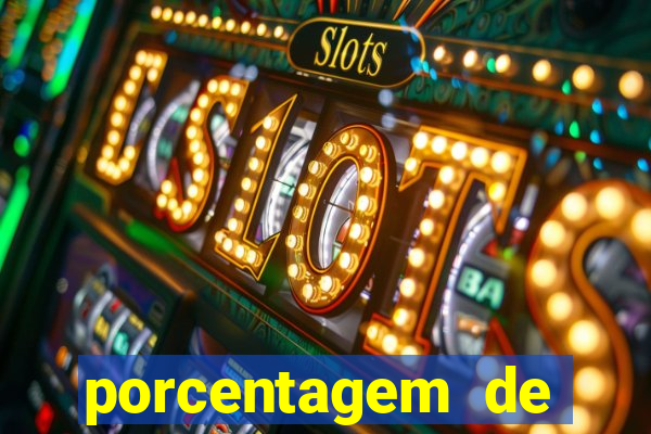 porcentagem de ganhos slots