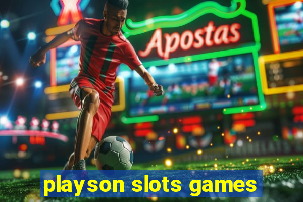 playson slots games