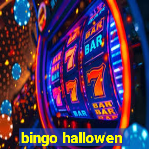 bingo hallowen