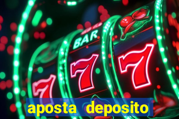 aposta deposito minimo 1 real