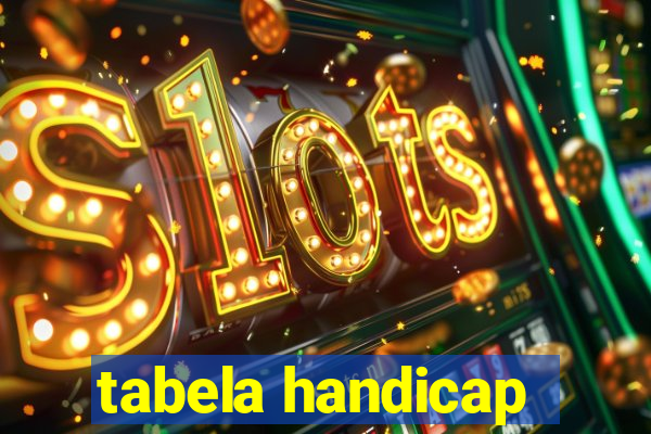 tabela handicap