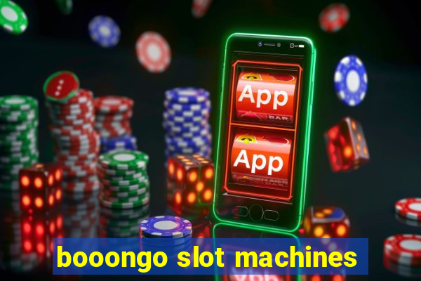 booongo slot machines