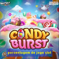 porcentagem de jogo slot