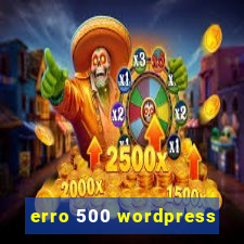 erro 500 wordpress