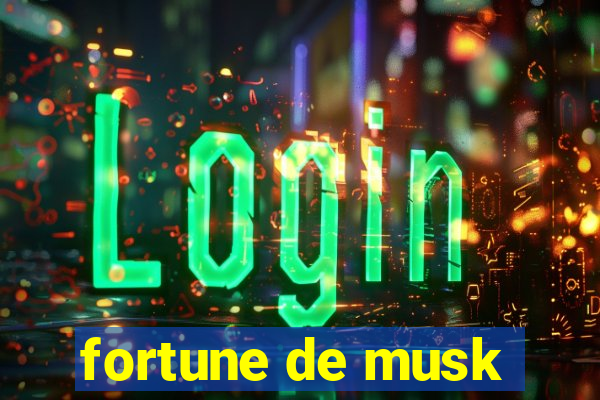 fortune de musk