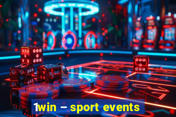 1win – sport events