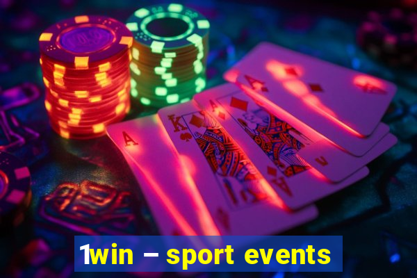 1win – sport events