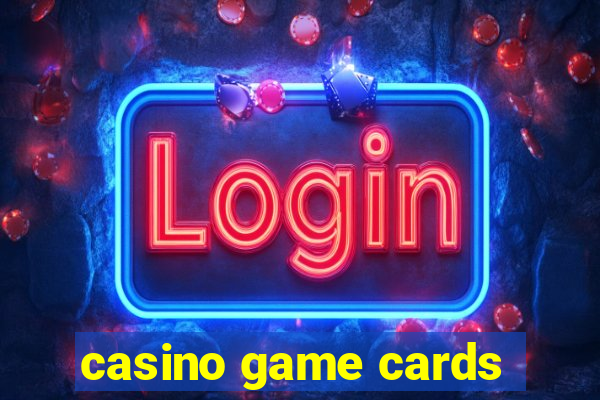 casino game cards