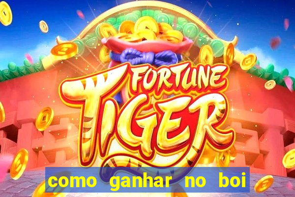 como ganhar no boi da fortuna