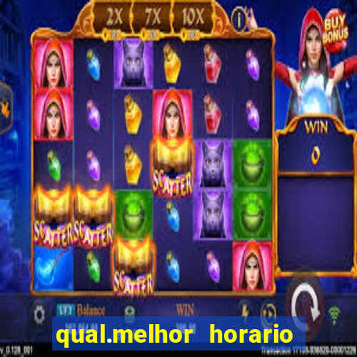 qual.melhor horario para jogar tiger