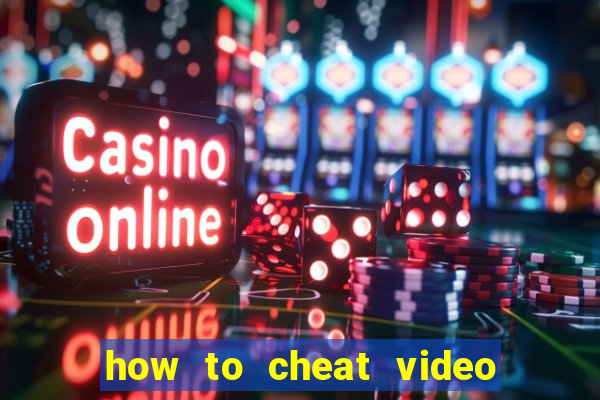 how to cheat video slot machines