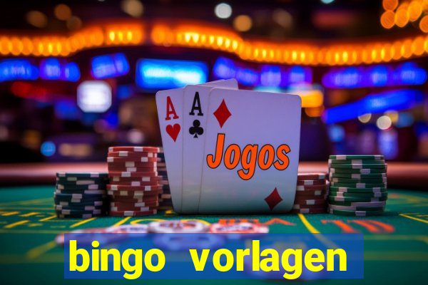 bingo vorlagen kostenlos erstellen