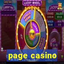 page casino