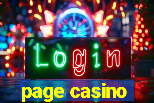 page casino